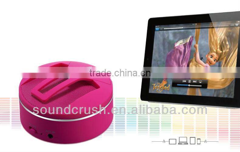 Ultra mini Bluetooth Speaker with Rubber Finishing for iphone,ipad&laptop