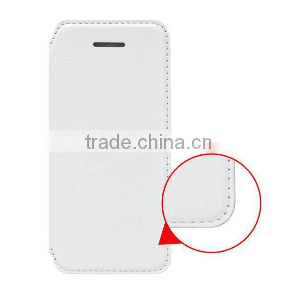 3d phone case for iphone 5c cases Heat press 3D blank cases Sublimation leather phone case for iPhone 5C