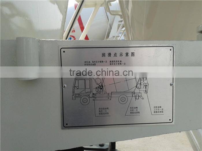 China manufacturer cement mixer truck FOTON Forland 4x2 Concrete Truck