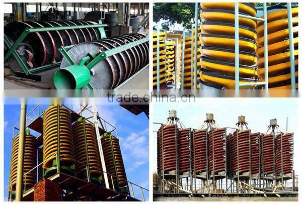 5LL400 Gold Mining Gravity Spiral Chute