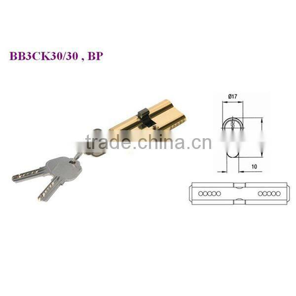 Aluminum door lock cylinder door lock cylinder mortise lock cylinder