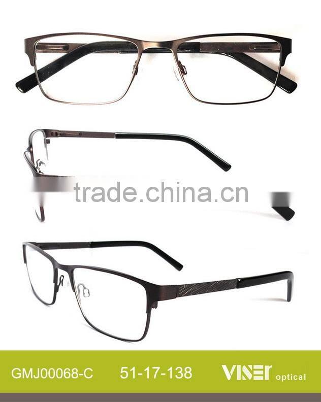 Wholesale Handmade Fashion metal optical frames eye glasses spectacles (68-A)