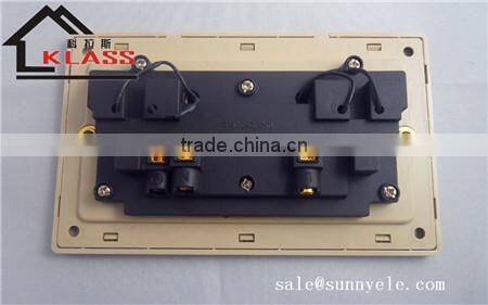 Global universal function 16amp 3 pin plug wall socket with 5V USB charger european male electrical wall socket