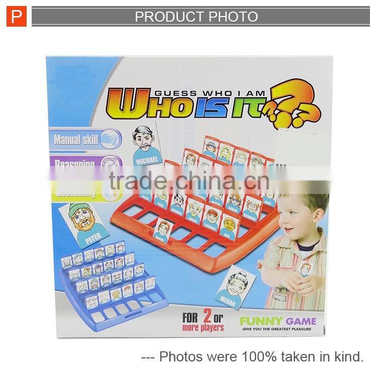 Funny intelligent guess chess who i am chess game toys for kids