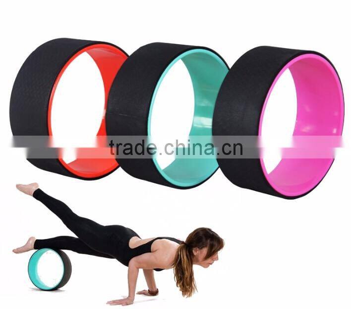 Yoga balance wheel for fitness exercise