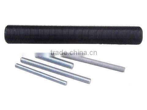 black threaded rod