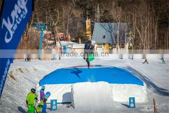 wholesale snowboard inflatable stunt bag ,big airbag price for sport games
