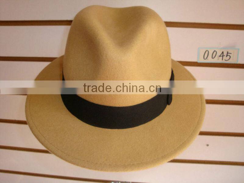 Best sell men's trilby fedora hats