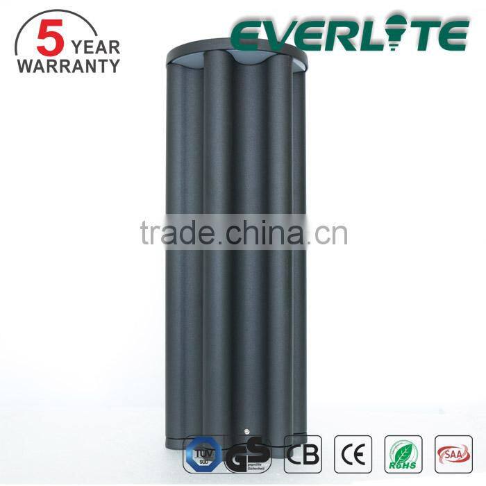 5 years warranty aluminum die-casting housing IP54 80lm/w 9w led post top