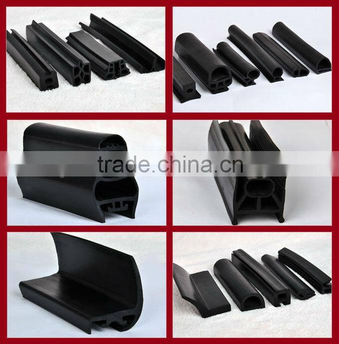 Heat resistant custom rubber profile silicone strip