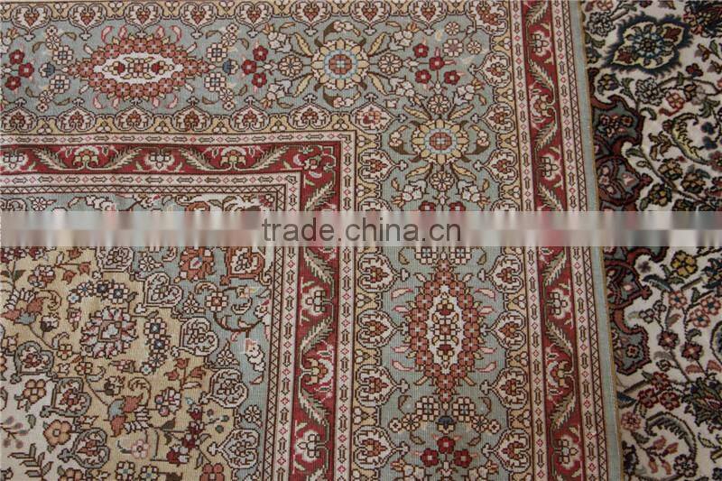 5x8ft persian silk rugs popular sale golden sunflower designs silk rug