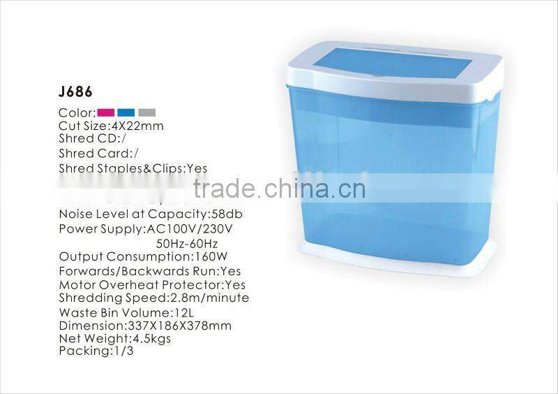 Hot Sale Mini Stationery Paper Shredder