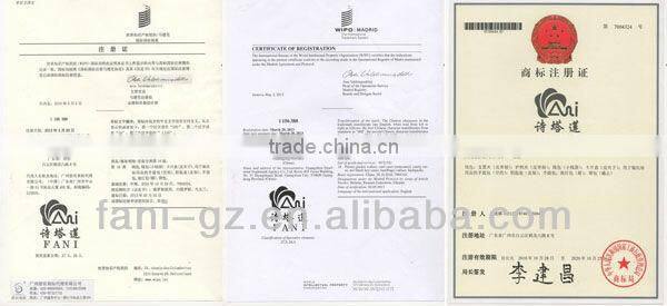 Guangzhou Fani luxury leather clutch purse making hard ware button for women