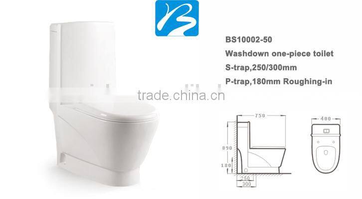 Promotion Sanitary ware china supplier floor trap ceramic one piece toilet prices