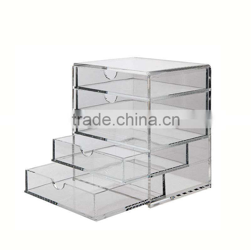 ACRYLIC 3-DRAWER ROUND BEAD KNOB BOX