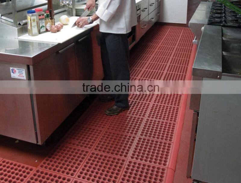 Qingdao 7king non slip kitchen heat-resistant safety mat in 2016