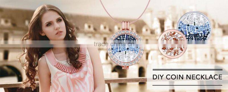 Dubai gold plating fashion jewelry wholesale crystal skull pendant necklace