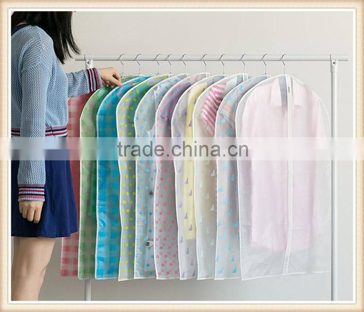 PEVA suit dust cover garment bag