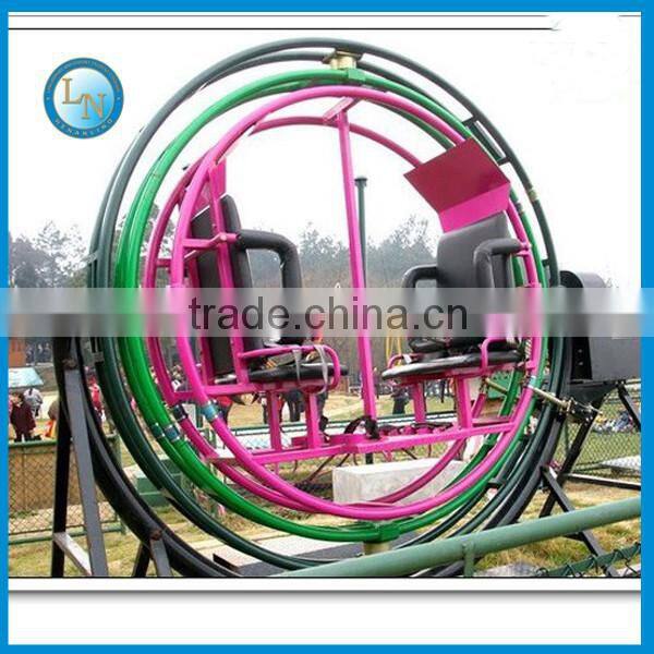 Outdoor playground equipment human gyroscope ride!!! Amusement park ride gyroscope ride for sale