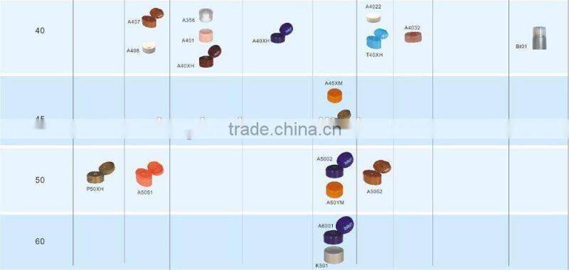 Professional elegantD35 clear hand cream tube plastic flip top cap