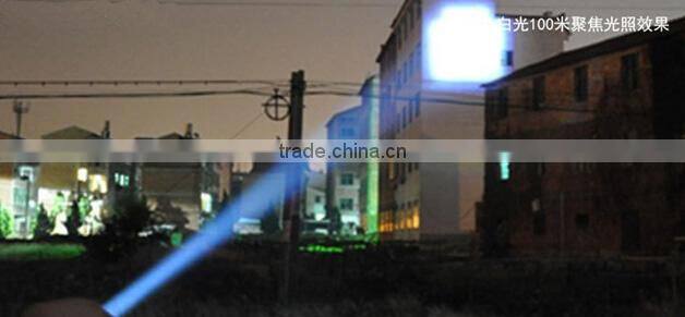 hunting zoom dimmer wide angle led flashlight