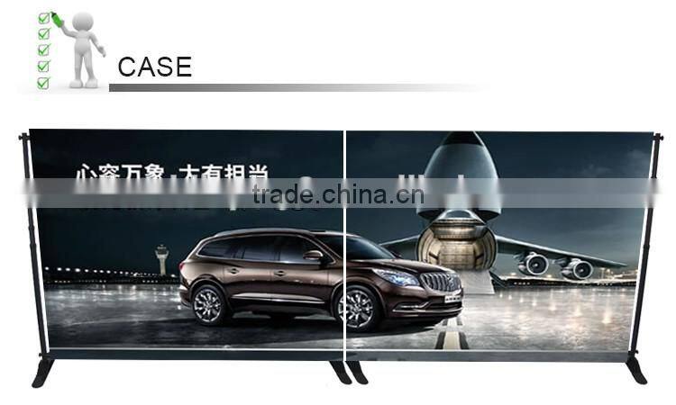 2016 metal fabric display stand