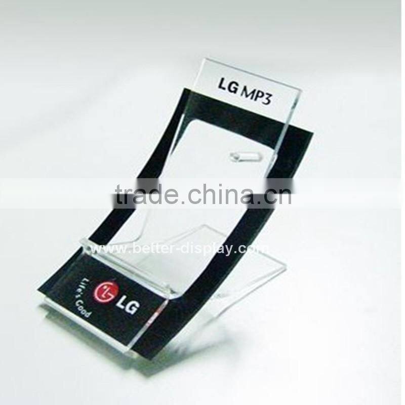 custom clear acrylic mobile phone holder