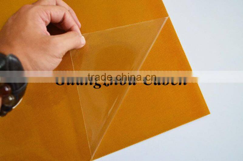 super high quality 1K two sides used plain gold color plain fiberglass laminate made in Guangzhou factory original