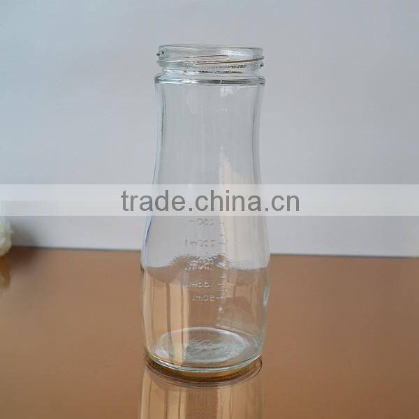 Storage glass jar glass bottle for sale