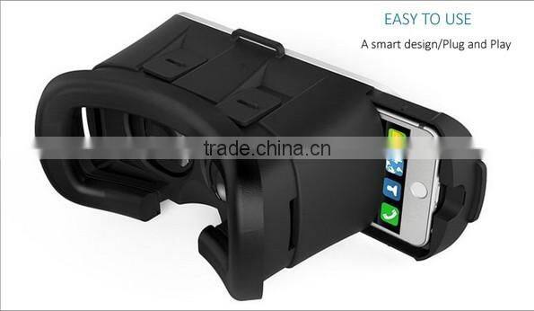 Hotest!!! Universal 3D Glass VR Box Virtual Reality Case For Mobile Phone 3.0-6.0 Inch, 3D VR Phone Shell