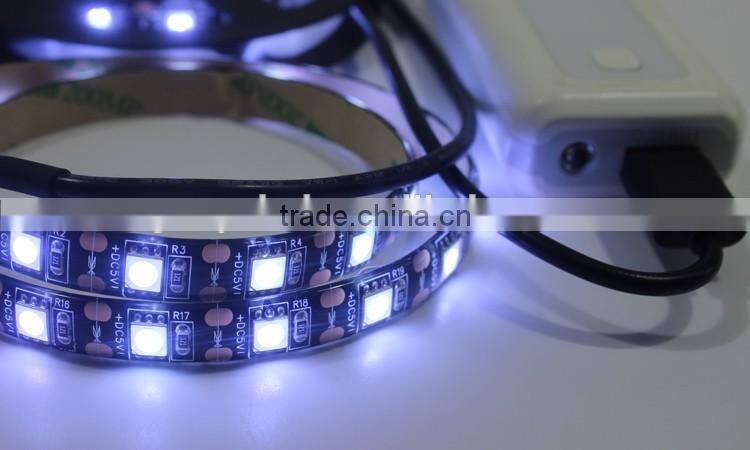 smd 5050 5v led strip with 60leds/m warm pure nature cool white color