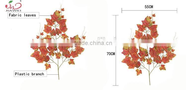china supplier garden decoration fabric artificial grape branches and leaves
