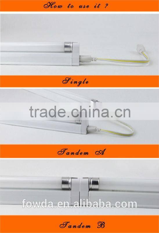 T5 TRI COLOR TUBE LIGHT WITH SWITCH & PC COVER 8W 14W 21W 28W STOCK