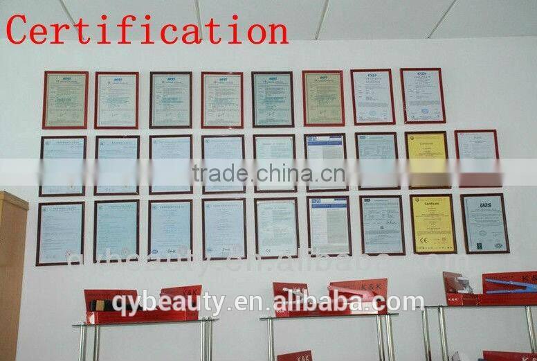 Qian Yi QY-1021 Professional Titanium Hair Straightener flat Iron with ceramic MCH heating