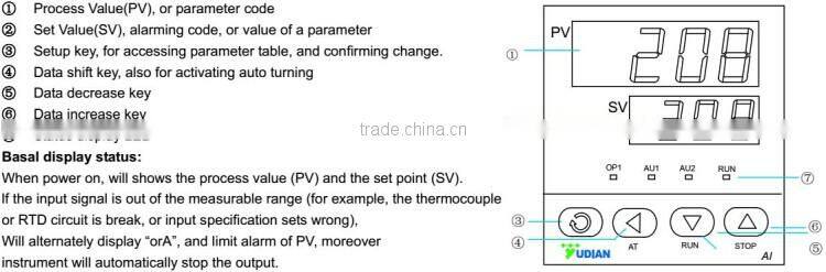Xiamen Yudian Automation Technology Co Ltd AI-208BG