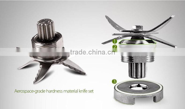 1350W CE CB ROHS LFGB juicer ice high power smoothie electric commercial mixer blender machine