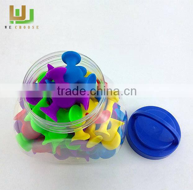 New Design cheap Eco-Friendly puzzle intellectual toy ,rubber building blocks for kid
