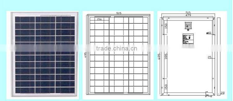 20W-90W Polycrystalline solar panels with Hight quality material