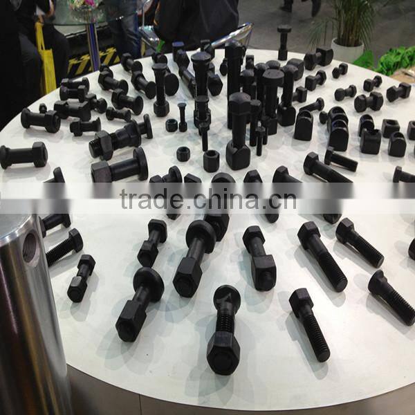 Hex bolt nut for excator track shoe