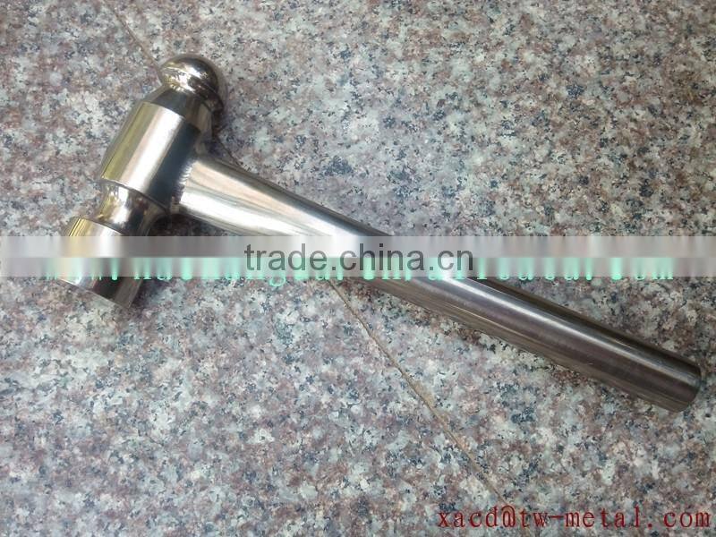 Customized Titanium hammer made XACD titanium bicycle tools Gr.9 titanium hammer