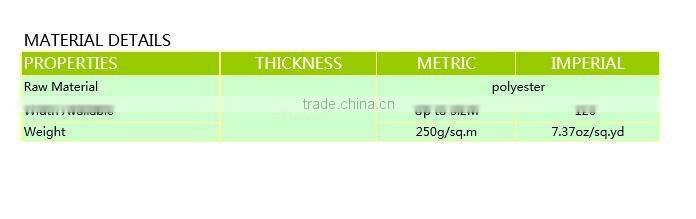 100% polyester texturized warp knit stretch fabric for making portable three-dimensional display equipment