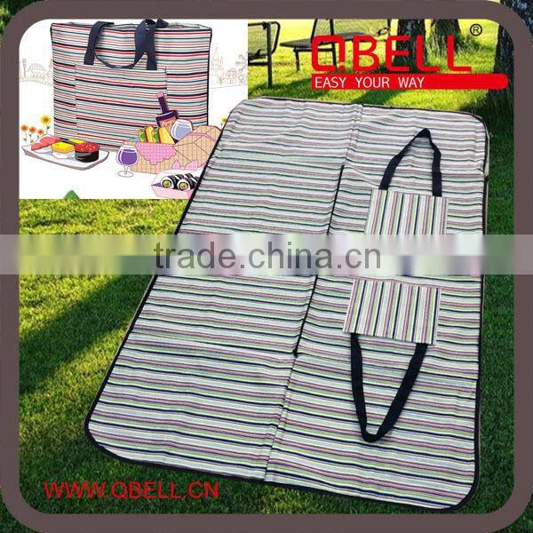 2 in 1Multi-function foldable outdoor waterproof picnic bag/ 2 in 1 Picnic bag/picnic rug/ picnic blanket