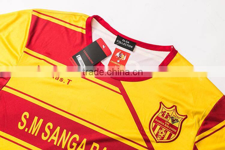High Quality Sublimated soccer uniforms, custom made soccer jersey , football uniforms