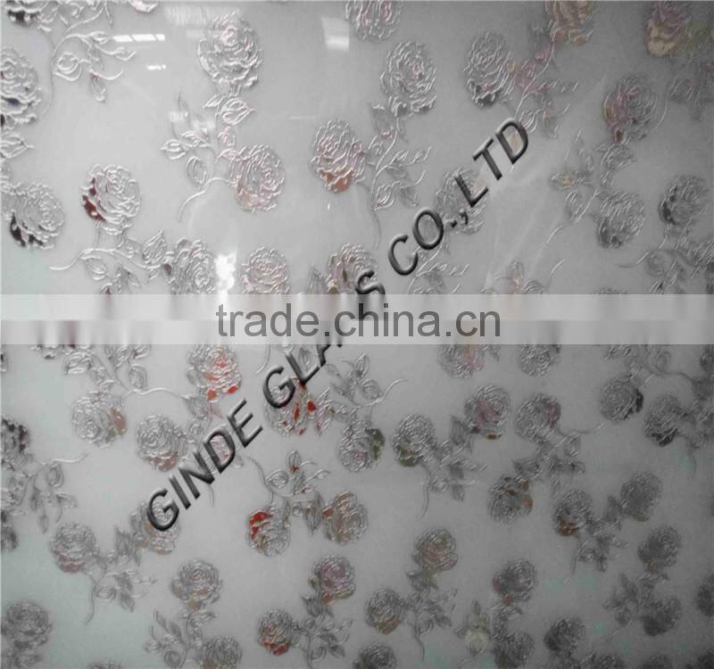 shahe city acid etched frosted glass