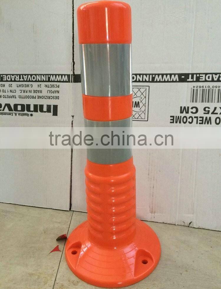 Latest innovative products orange pu warning post interesting products from china