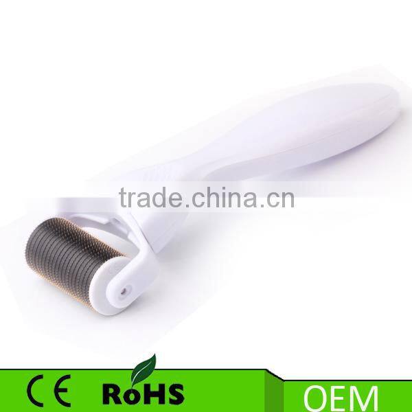 PREMIUM Derma Roller 540 White Handle with Blue head Surgical Stainless Steel Microneedle Roller for Face and Body