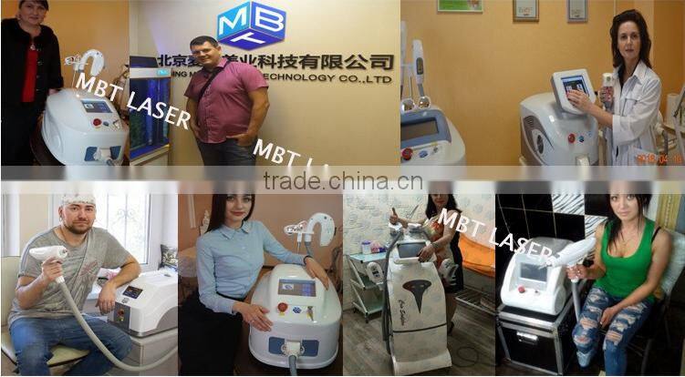 Protable alexandrite laser 755nm with 1064nm and diode laser 808nm for hair removal