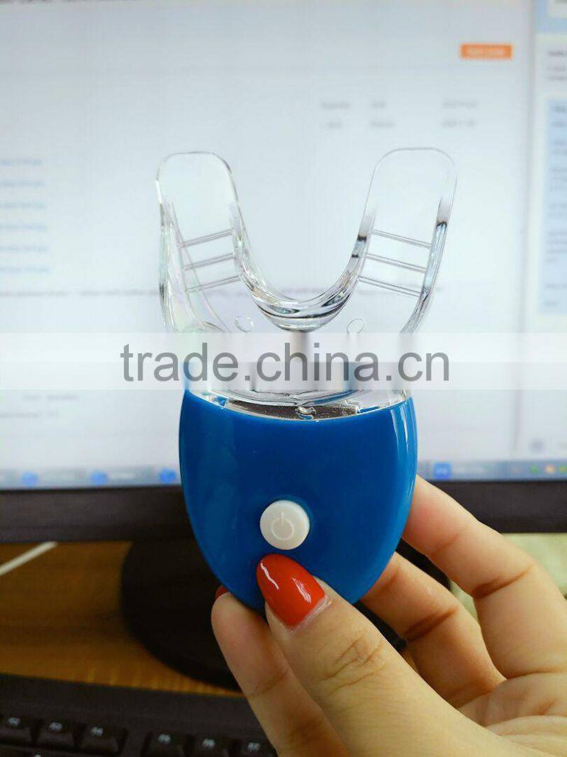 oral hygiene teeth whitening mouth guard light machine