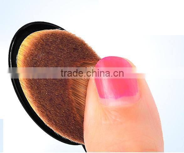 2016 Hot selling high quality professional oval single makeup brush