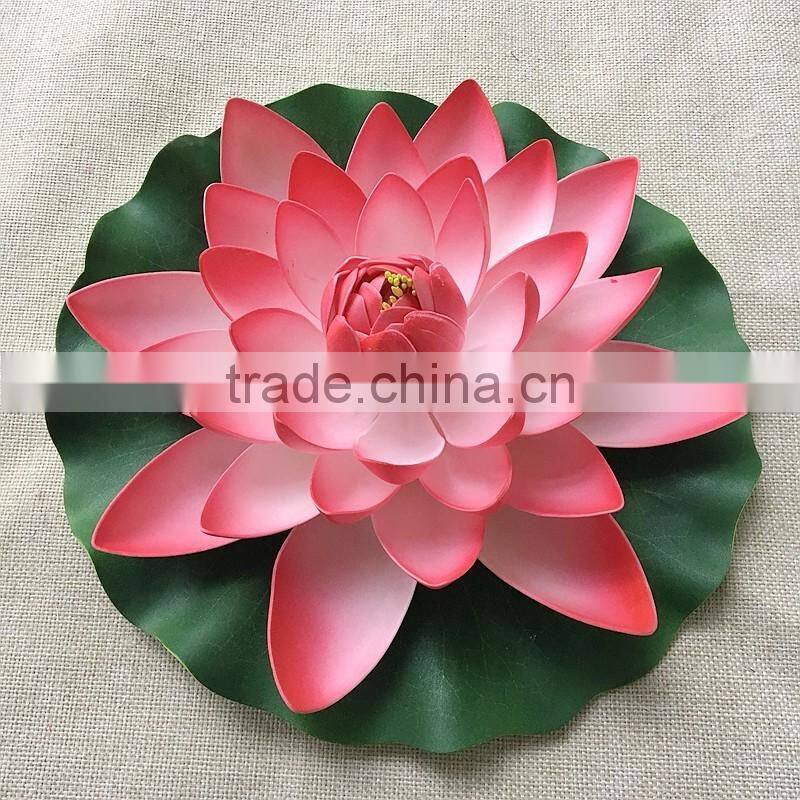 LLT001 festival holiday decoration floating purple water lily flowers